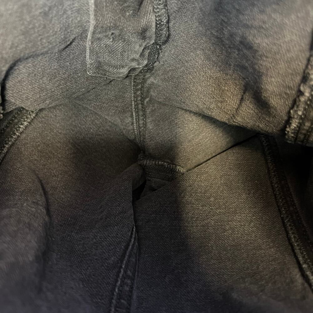 We The Free Jeans Women's 26 (2) Black Ultra Flare Wide Leg Boho Preppy Witchy - Picture 8 of 13